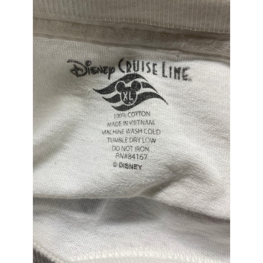 Disney Adult Size XL Surf Castaway Day Long Sleeve T-Shirt Disney Cruise Line - Picture 4 of 4